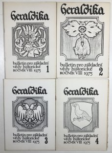Heraldika ročník VIII. 1975 1-4