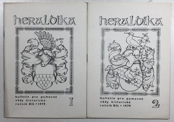 Heraldika ročník XII. / 1979 č.1 - 2
