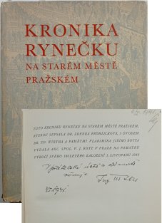 Kronika Rynečku na Starém městě pražském