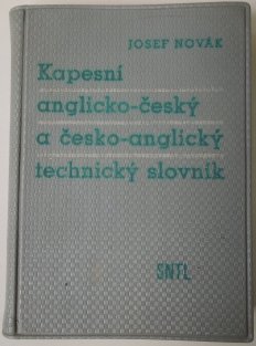 Kapesní anglicko-český a česko-anglický technický slovník
