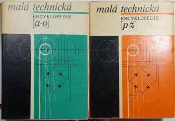 Malá technická encyklopedie sv. 1, A-O / sv.2, P-Ž