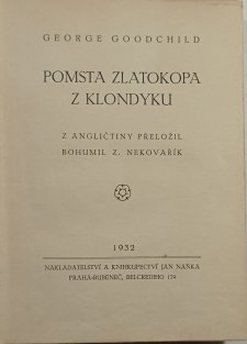 Pomsta zlatokopa z Klondyku