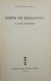 Dopis od královny a jiné povídky