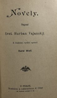 Moje nebožka, Novely (2 v 1)