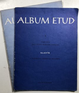 Album etud I. +  II. - Klavír
