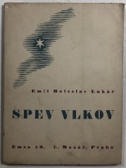 Spev vlkov a iné básne - 