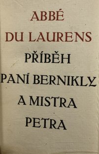 Příběh paní Bernikly a mistra Petra