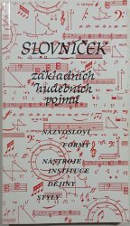 Slovníček základních hudebních pojmů - 