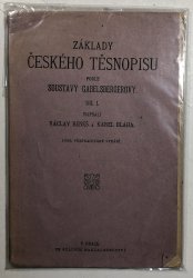 Základy českého těsnopisu - 