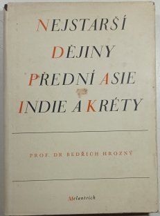 Nejstarší dějiny Přední Asie, Indie a Kréty