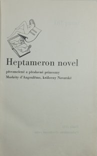 Heptameron novel královny Navarské