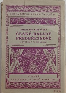 České balady předbřeznové