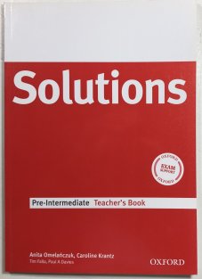  Solutions Pre-Intermediate Teacher´s Book