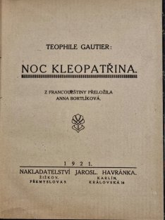 Noc Kleopatřina