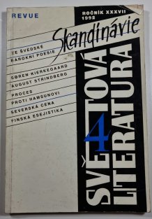 Světová literatura 1992/4 - Skandinávie