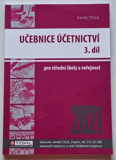 Učebnice účetnictví 3. díl 2021