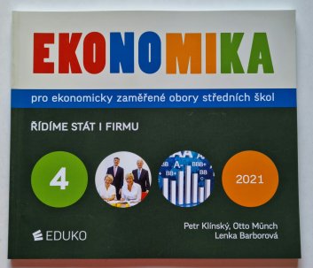 Ekonomika pro ekonomicky zaměřené obory středních škol - Řídíme stát i firmu 4/2021