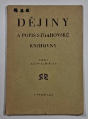 Dějiny a popis strahovské knihovny - 