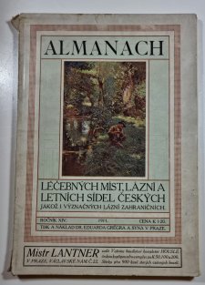 Almanach léčebných míst, lázní a letních sídel českých ročník XIV.