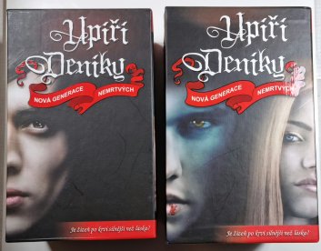 Upíří deníky 1- 8 vázané ( 2 boxy )