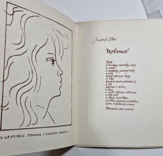 Básně Jindřicha Uhera - Vlastimil Toman grafika