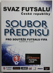 Soubor předpisů pro soutěže FIFA platný od 1.9.2012 - 