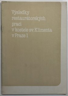 Výsledky restauratorských prací v kostele sv. Klimenta v Praze 1