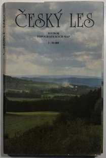 Český les - soubor topografických map 1:50 000