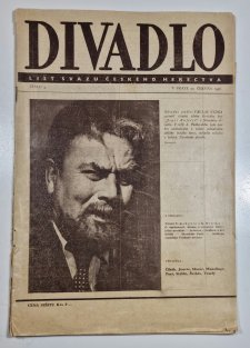 Divadlo - List svazu českého herectva 4/1946 