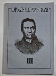 Almanach rukopisné obrany III - 