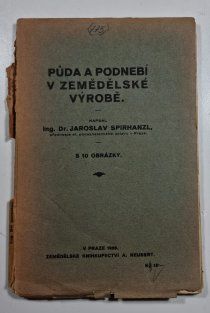 Půda a podnebí v zemědělské výrobě