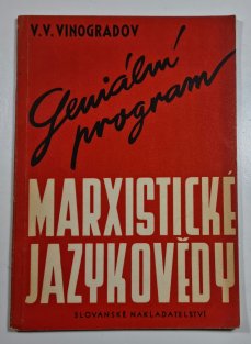 Geniální program marxistické jazykovědy