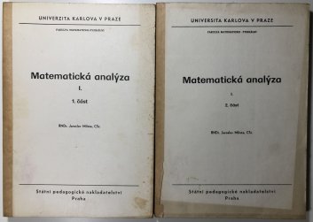Matematická analýza I. díl / 2. část