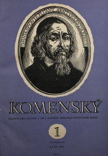 Komenský - časopis pro učitele 1. až 5. ročníku ZDŠ ročník 88/1-10