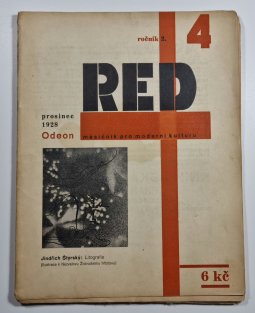 ReD 4 ( Revue Svazu moderní kultury Devětsil )  ročník 2