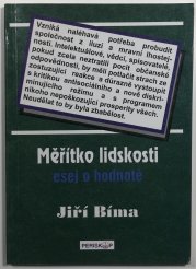 Měřítko lidskosti: esej o hodnotě - 