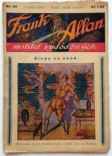 Frank Allan č. 20 - Stopy na okně