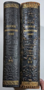 Slovník francouzsko-český I. A-G + II. H-Z