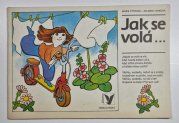 Jak se volá ... - omalovánky - omalovánky s textem
