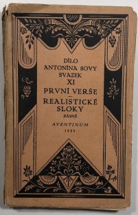 První verše - realistické sloky 