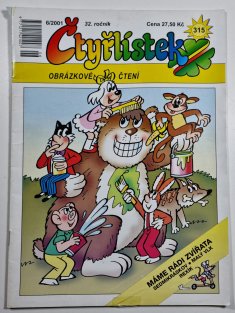 Čtyřlístek 315 - Máme rádi zvířata