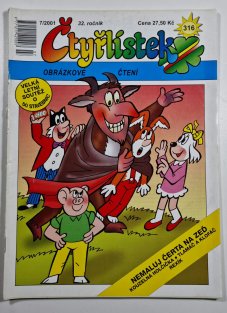 Čtyřlístek 316 - Nemaluj čerta na zeď
