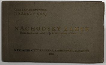 Náchodský zámek - pohlednice