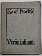 Verše intimní - 