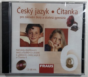 Český jazyk, čítanka pro 6.ročník základní školy a víceletá gymnázia - CD