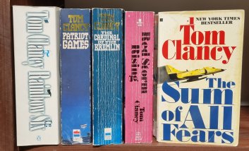 5x Tom Clancy (anglicky)