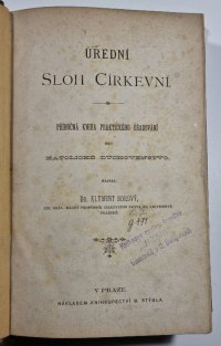 Úřední sloh církev