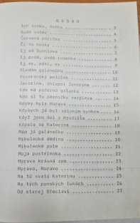 Moravské písničky