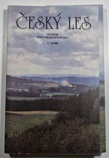 Český les - soubor topografických map 1:50 000