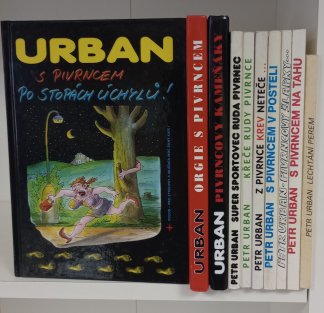10x Petr Urban - PIVRNEC  (komplet)